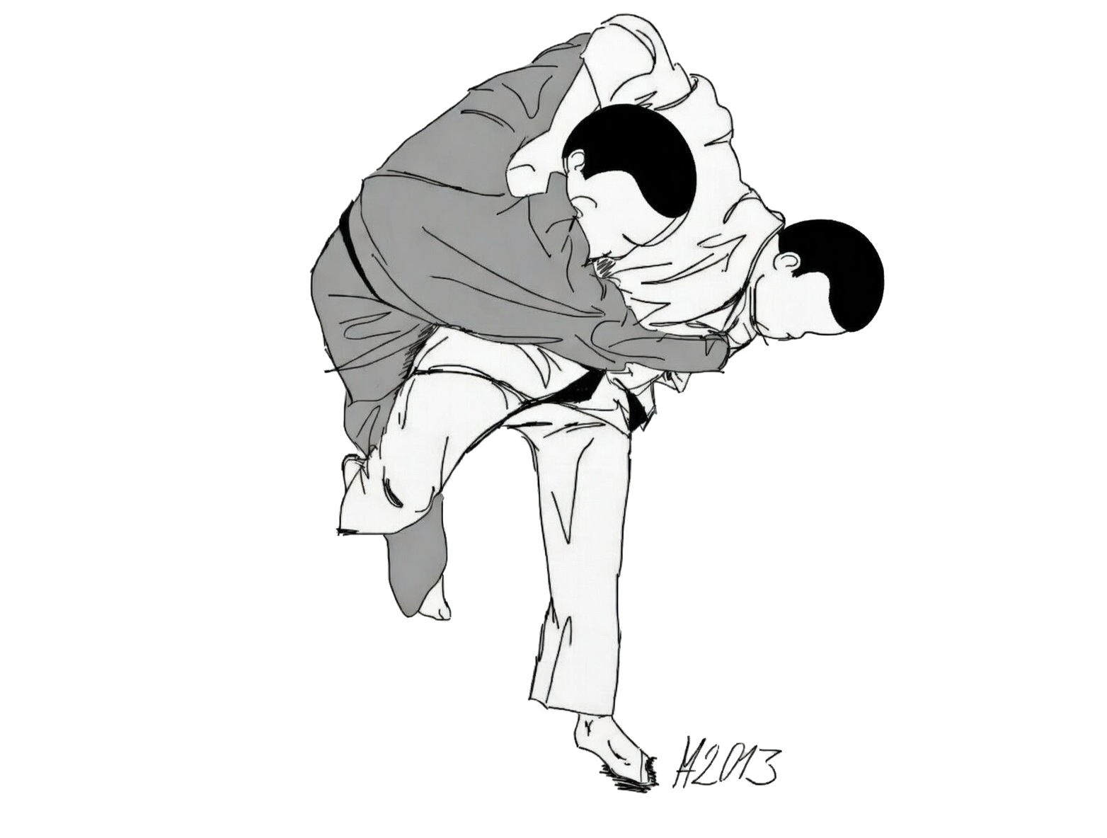 Harai goshi technique