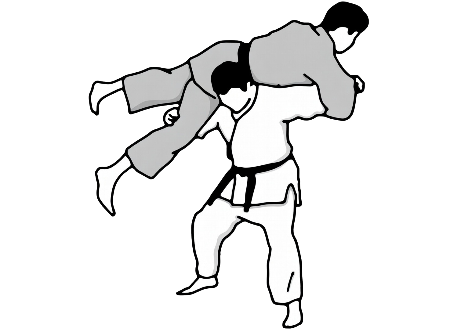 Kata guruma technique