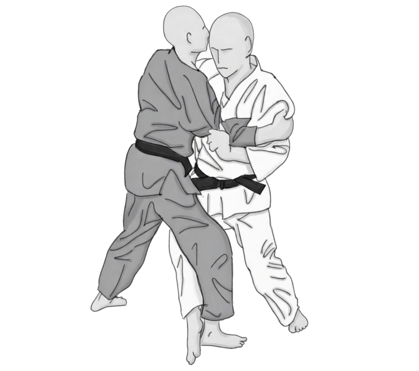 Ko uchi gari technique