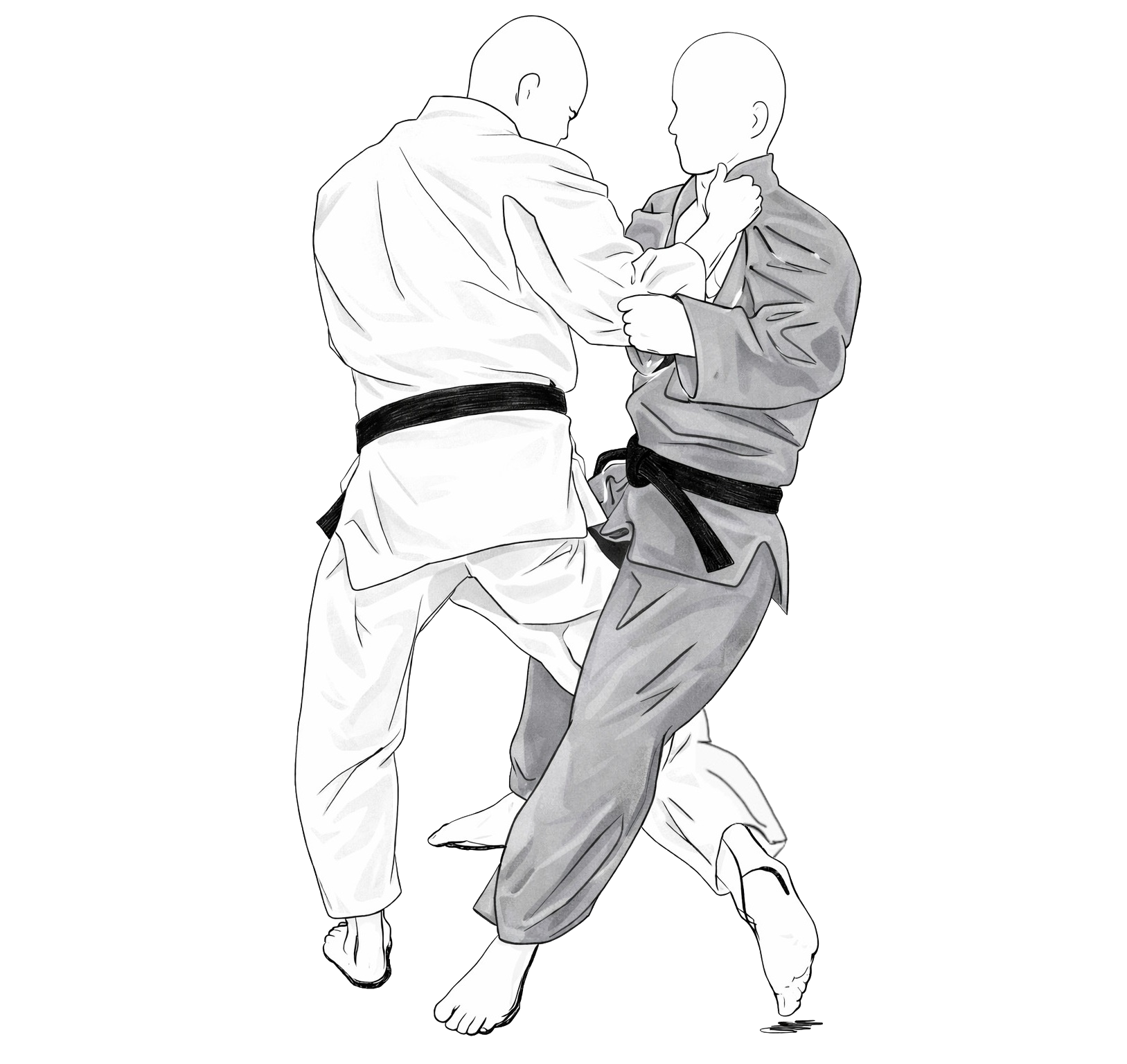 O uchi gari technique
