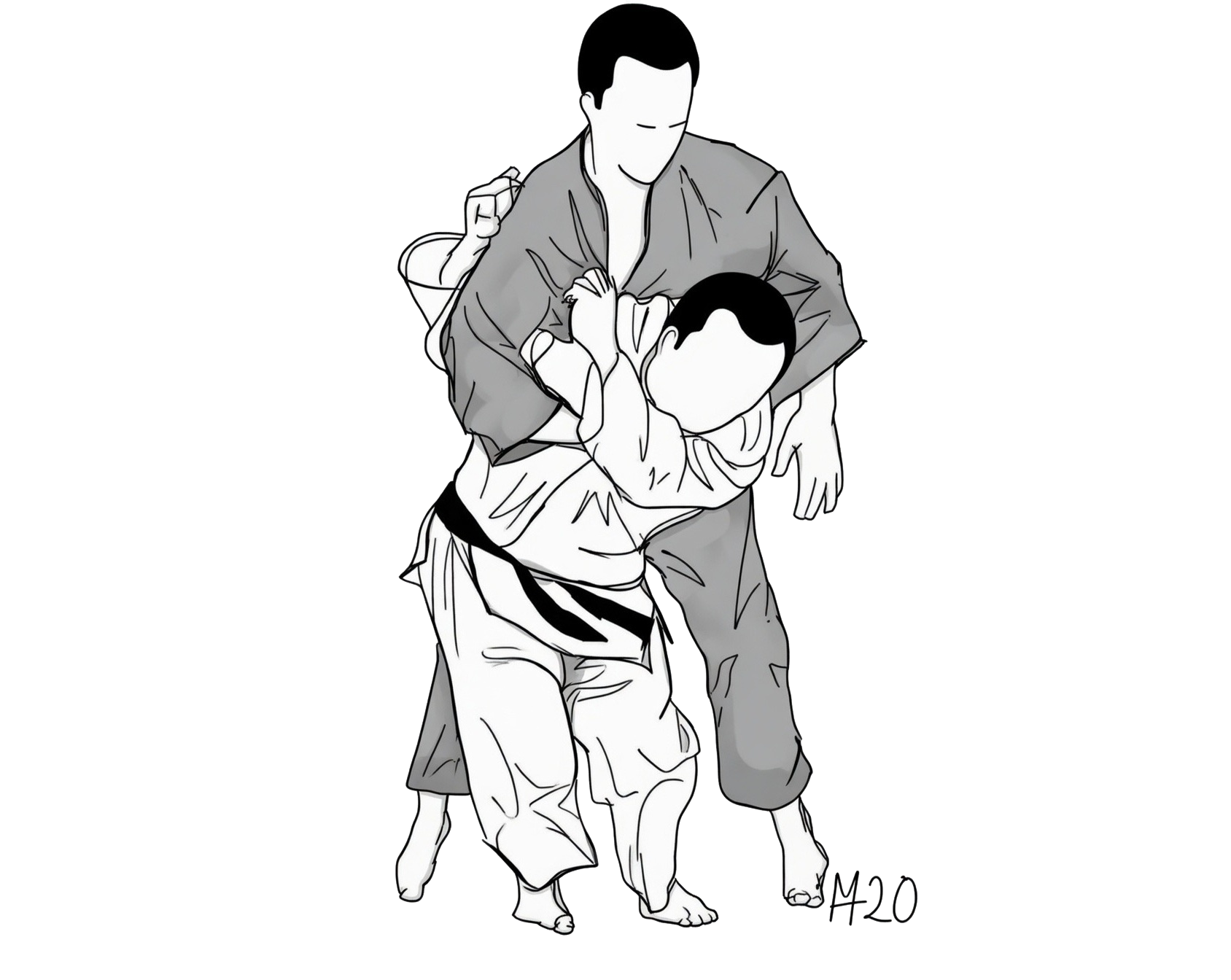 Seoi nage technique