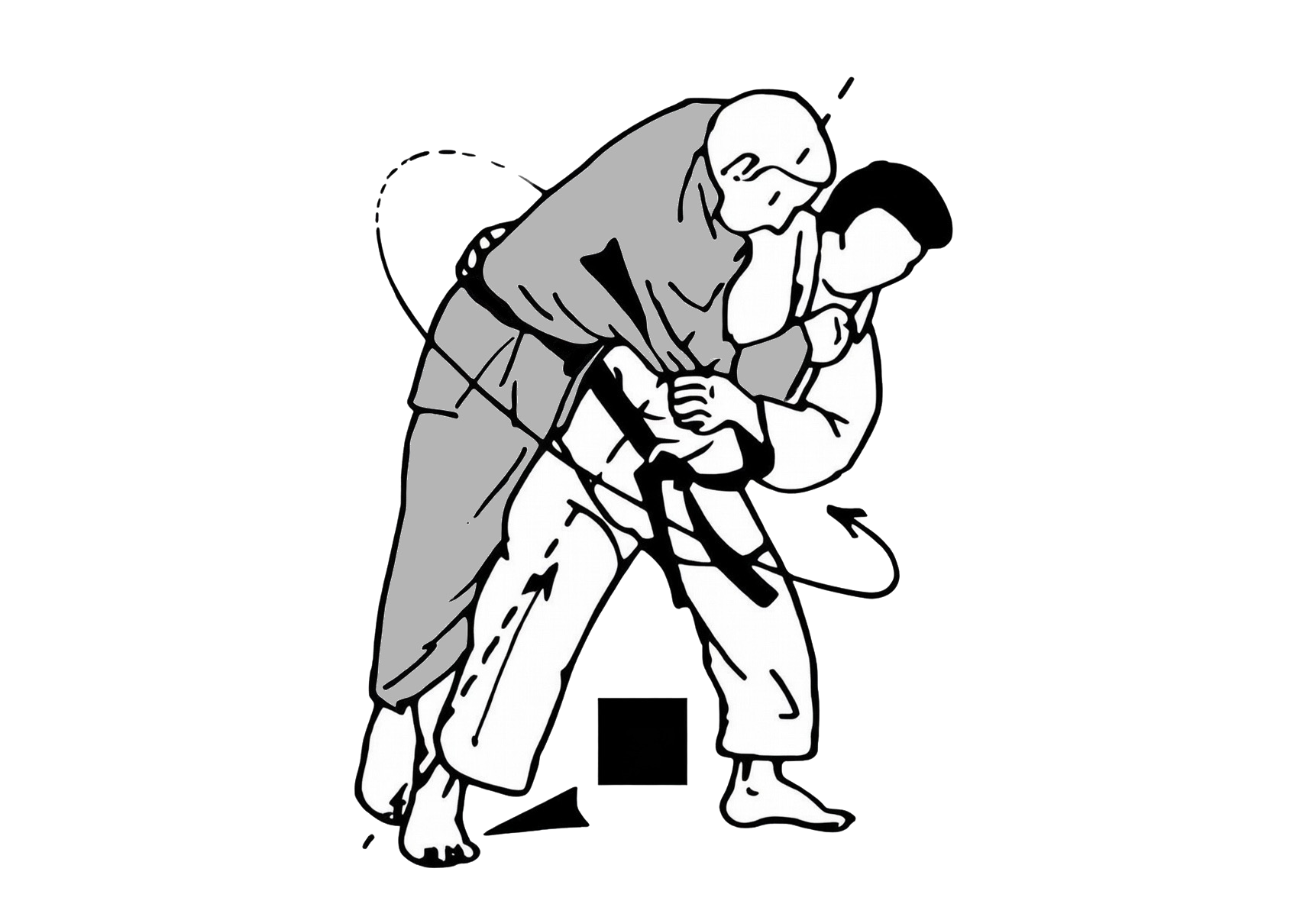 Uki goshi technique