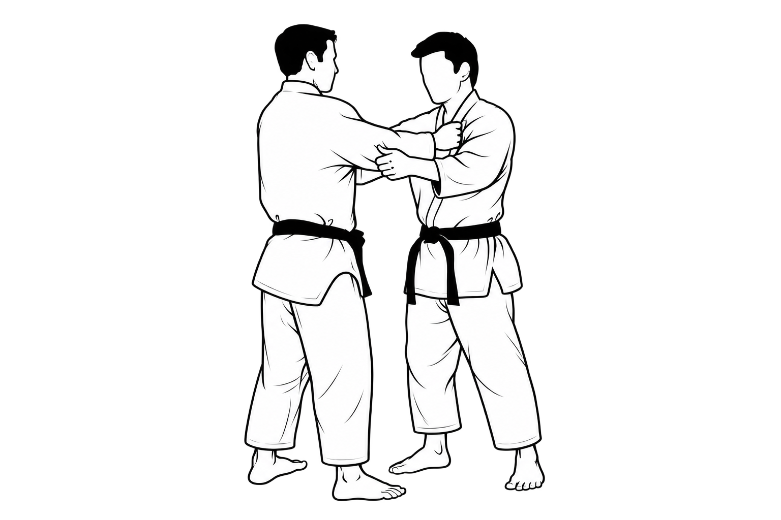 Kumi kata technique