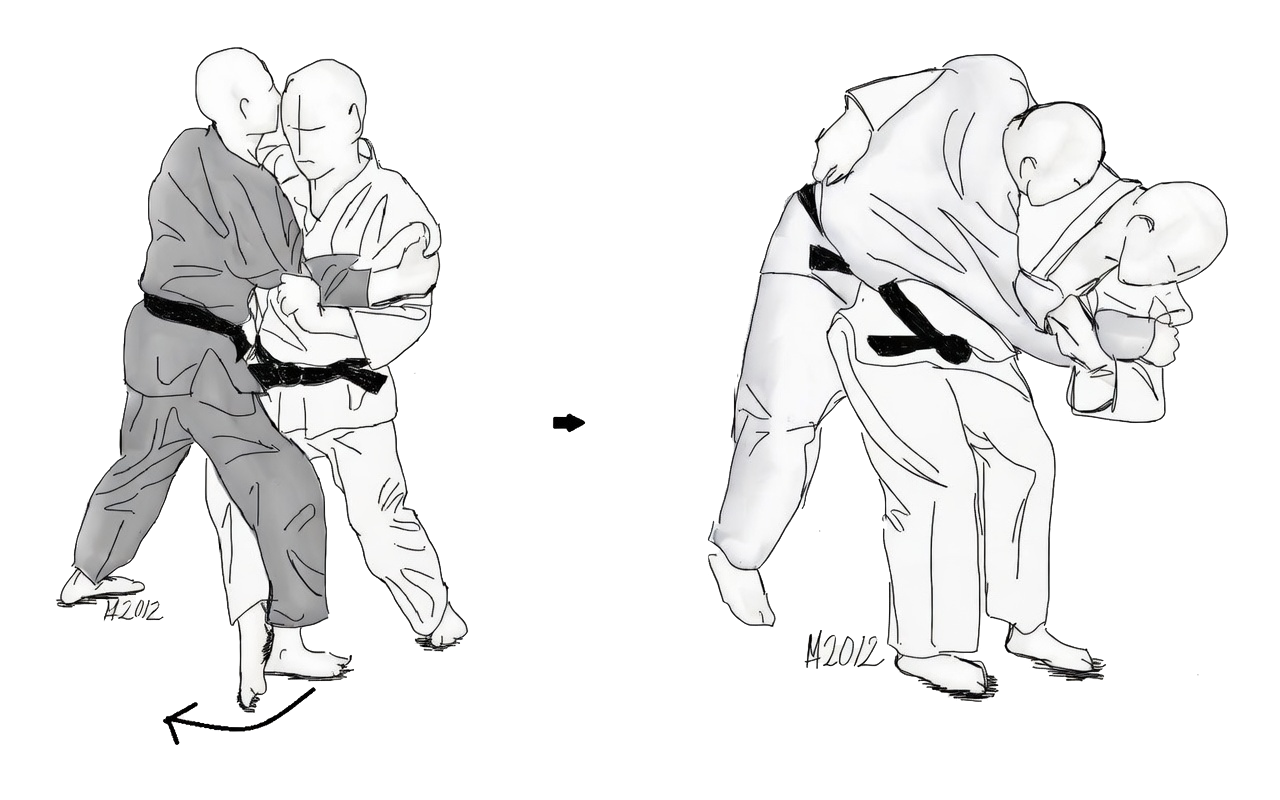 Renraku waza technique