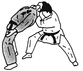 Hadaka jime technique