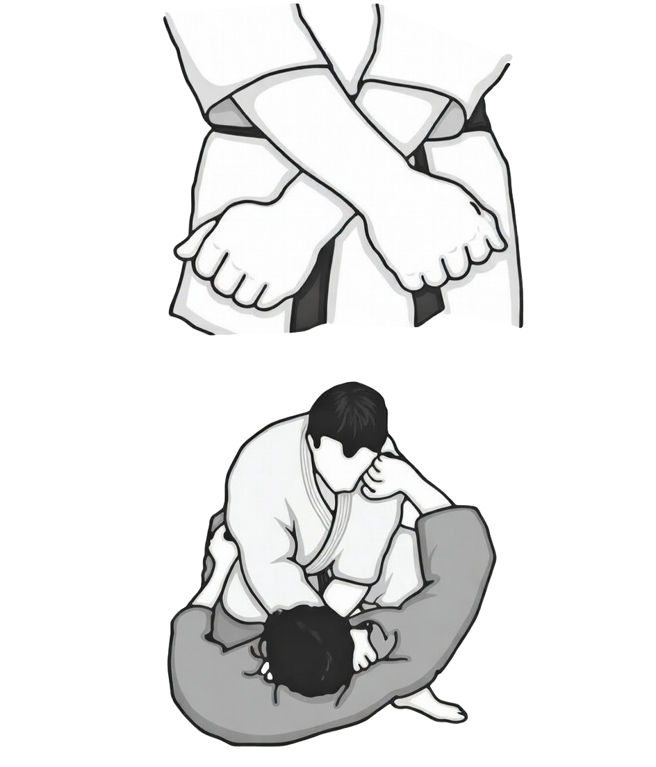 Nami juji jime technique